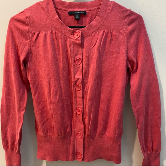 Banana Republic Pink Sweater Cardigan - Picture 4 of 8